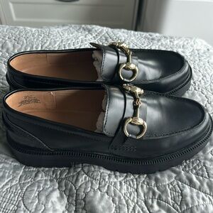 H&M Black Chunky Loafers (barely used)